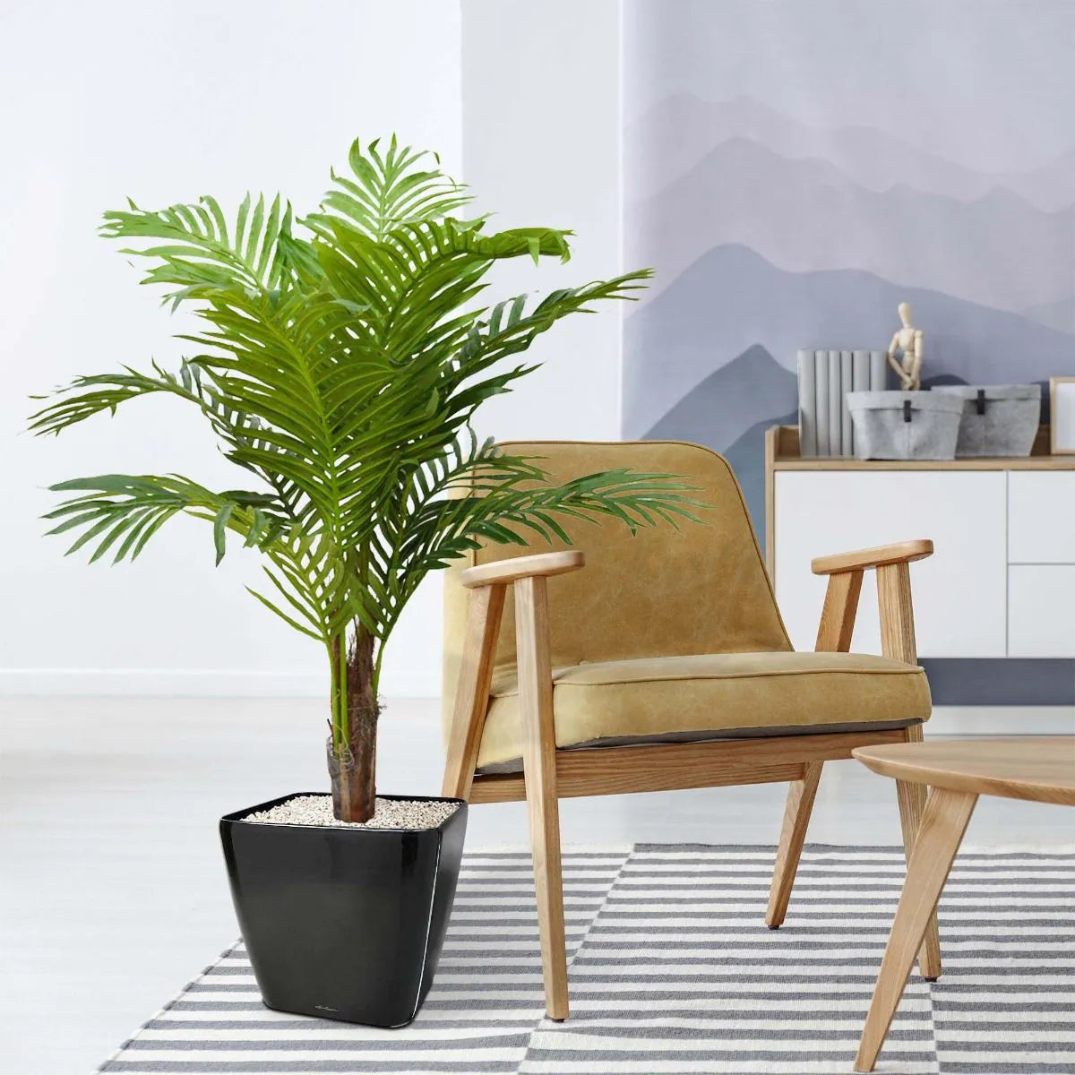 Premium 3 Ft artificial palm tree for modern interior styling