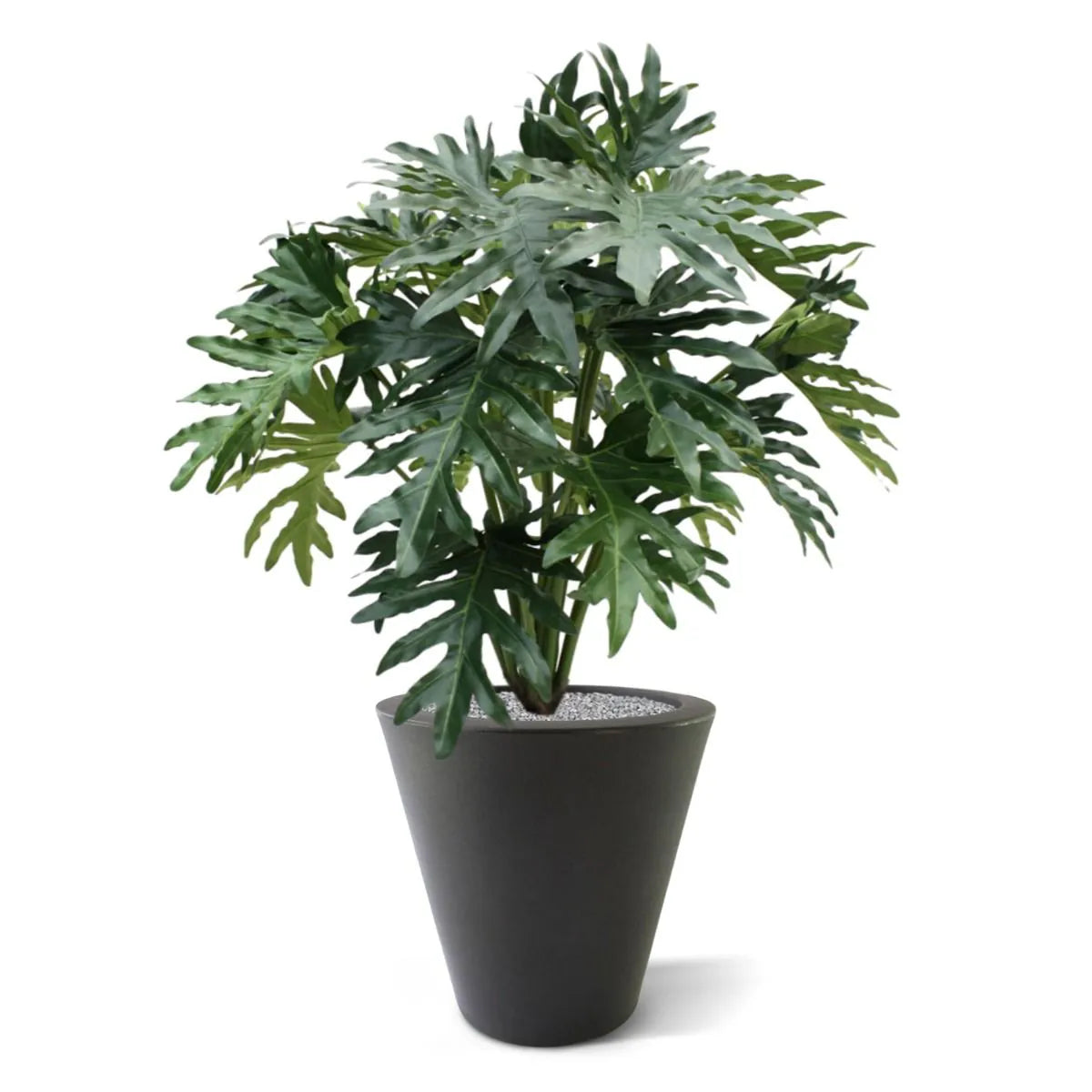 Elegant 3 Ft artificial Philodendron with lush, deep green foliage