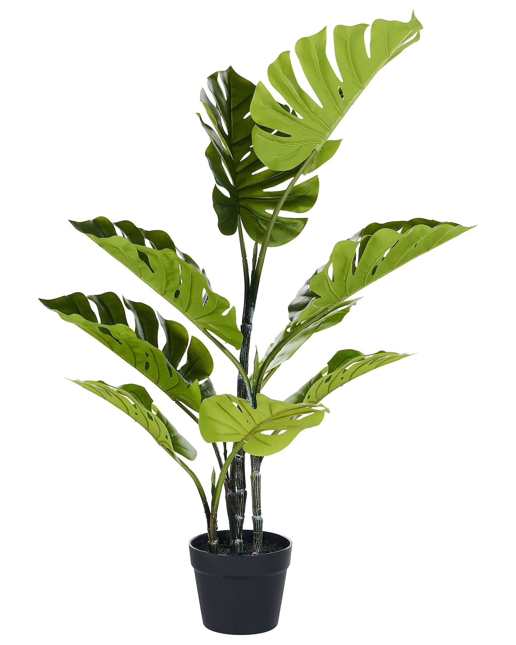 4 Ft Artificial Monstera Plant (Without Pot) – tropical accent for home or office decor