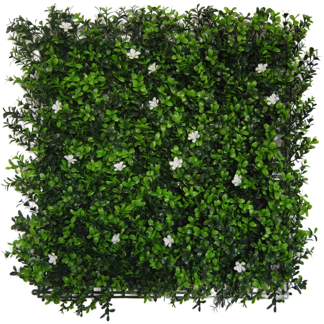Artificial Tulum Leaf Fence Panel – Set of 4 UV-Protected Faux Green Panels for Wall Décor &amp; Privacy Screening