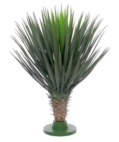 Lifelike 2.5 Ft artificial Yucca Rostrata with spiky green leaves
