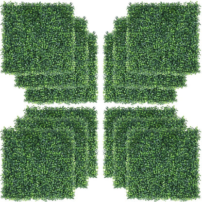 Artificial Boxwood Wall Plant 50x50 cm – Lush Greenery for Indoor &amp; Outdoor Privacy &amp; Wall Decor