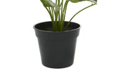 1.5 Ft Green Polyethylene Plastic Rectangle Artificial Foliage – artificial greenery with natural texture