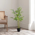 3 Ft Artificial Bamboo Tree in Black Plant Pot – perfect for modern home decor