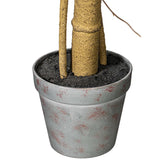 Lifelike Faux Philodendron with Natural-Looking Fabric Leaves