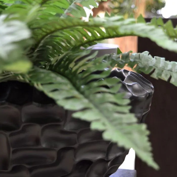 1 Ft Artificial Boston Fern Deluxe 45cm (bush) – lifelike tropical plant alternative