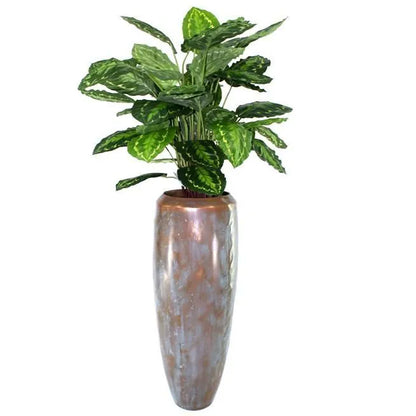 Elegant 2.5 Ft artificial Calathea – a stunning tropical houseplant alternative
