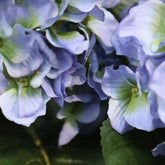 2 Ft Artificial Hortensia bush 40cm blue – ideal for indoor botanical themes