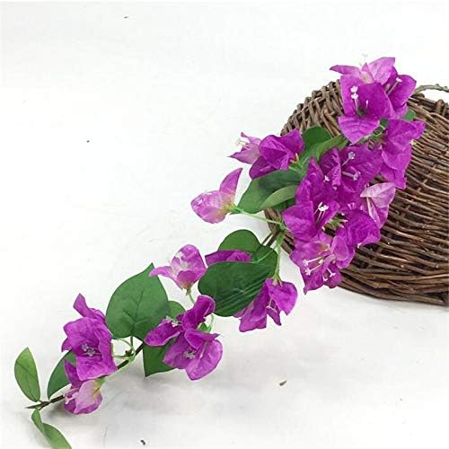 Artificial Purple Bougainvillea Flower Stems – Lifelike Faux Branches for Home, Garden &amp; Event Decor