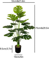2 Ft Artificial Palm Tree Faux Silk Plant in Pot for Home Office Living Room Bedroom Stairs Foyer Modern Decor Indoor Outdoor Lifelike Fake Potted Housewarming Gifts – faux greenery with vibrant texture