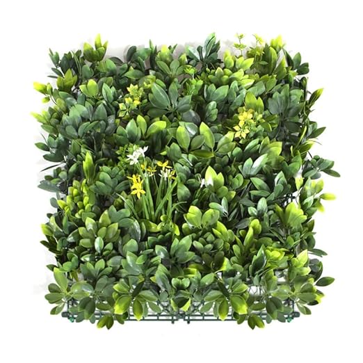 Artificial Wall Grass Panel – 50x50x5 cm Vertical Garden for Home &amp; Office Décor | 100% UV-Protected for Indoor &amp; Outdoor Use