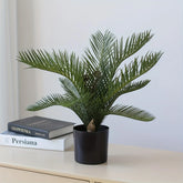 Vibrant 2 Ft artificial Fern with realistic foliage in a decorative pot

