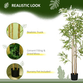Decorative faux bamboo tree for modern and minimalist interiors