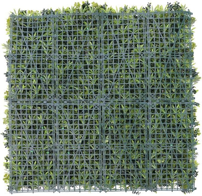 Luxury White Oasis Artificial Vertical Garden Wall Panels – Premium Indoor &amp; Outdoor Plant Wall Décor with Highly Durable Greenery