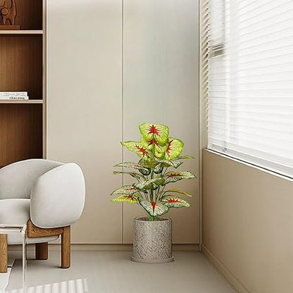 4 Ft Artificial Dracaena Tree 4ft Tall Faux Dracaena Plants Fake Silk Fragrans Tree with Pot for Living Room Floor Indoor Outdoor Office Home Decor Gift for Housewarming | Faux Plant for Home &amp; Office Decor – perfect for modern home decor