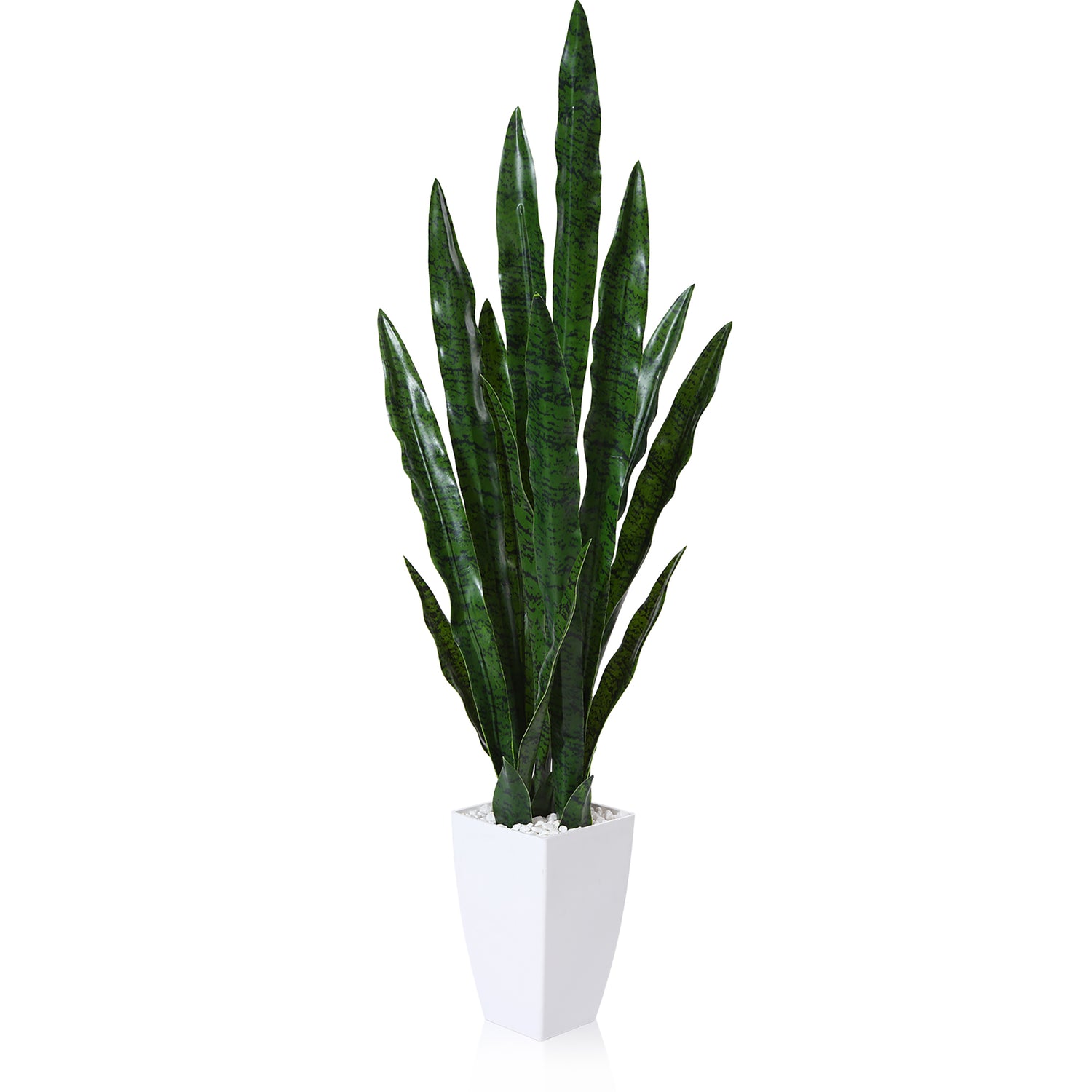 Low-maintenance Artificial Snake Plant, perfect for home or office décor