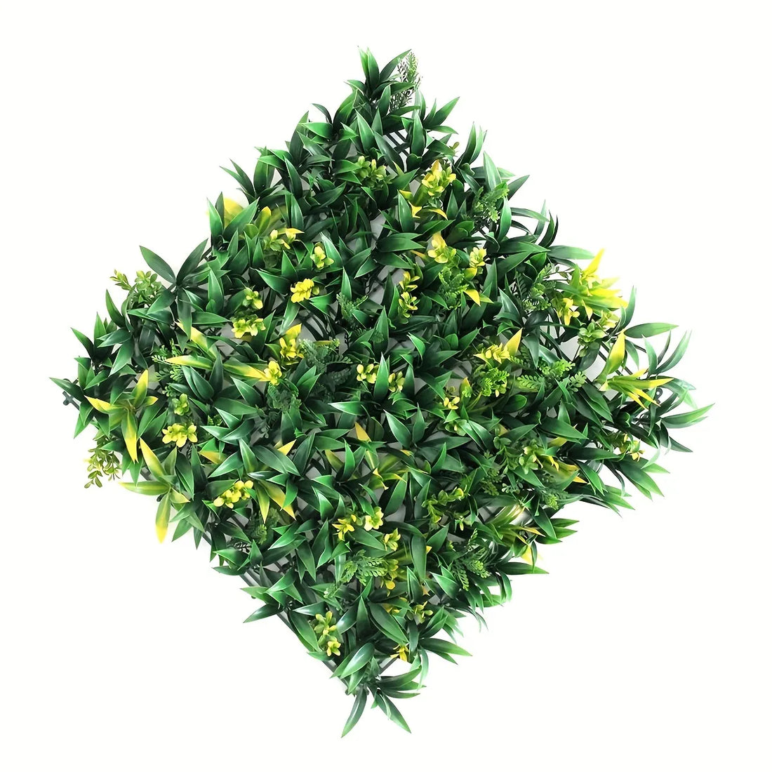 50x50 cm Artificial Lawn Panel – 1pc Faux Grass Mat for Outdoor Wall, Garden, Lawn &amp; Holiday Decoration