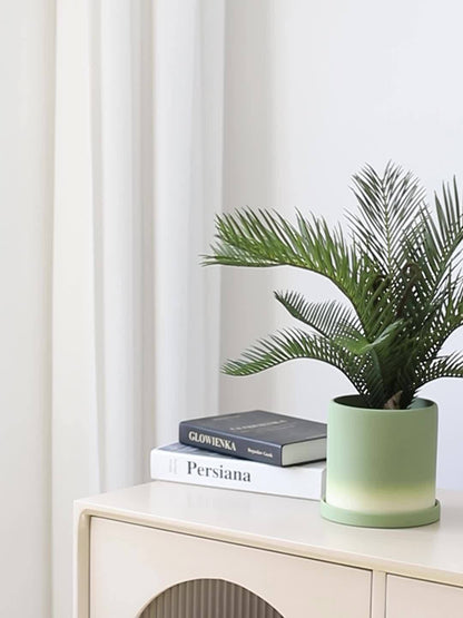 3 Ft  Pot of Fern Leaf Green Plant Potted Plant, Simulated Iron Tree Fake Flower, Artificial Green Plant Potted Plant Simulated Flower, Indoor Home Decoration, Office Decoration Desktop Ornaments – ideal for indoor botanical themes
