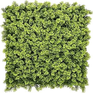 Artificial Wall-Mounted Plant Panel – 50x50cm Vertical Garden Décor for Wall, Balcony &amp; Garden | Lifelike Greenery for Indoor &amp; Outdoor Use