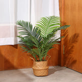 Durable and lifelike 3ft artificial palm plant requiring no watering