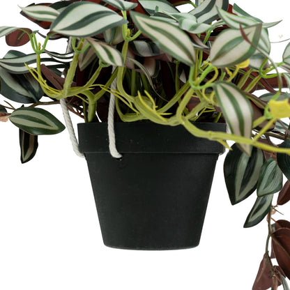2 Ft Artificial Ruscus Leaf Hanging Plant – Lifelike Trailing Vines with Two-Tone Foliage for Indoor Wall, Shelf &amp; Balcony