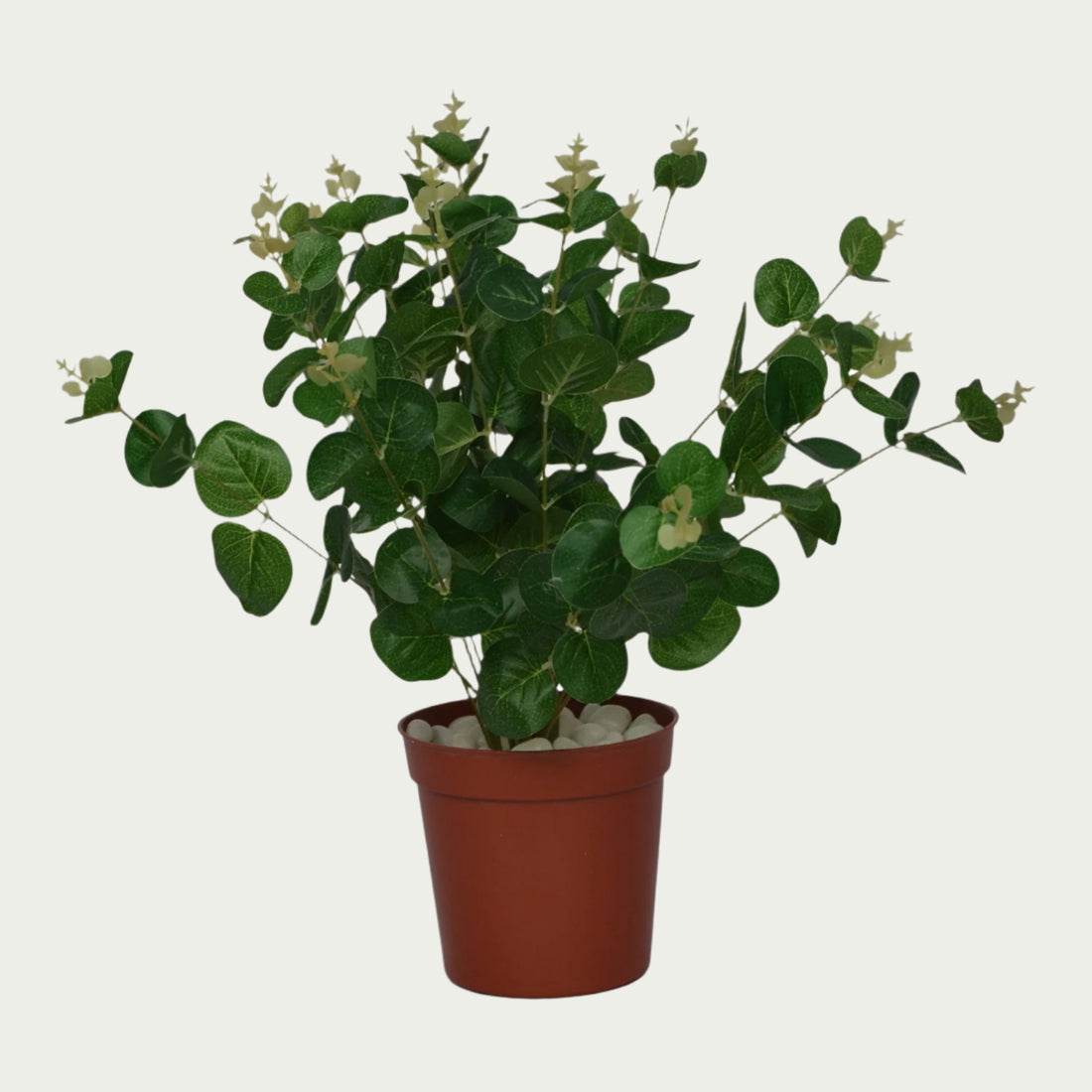 1 Ft Artificial Green Carpinteria Bush 2 – Faux Green Plant close-up highlighting realistic details