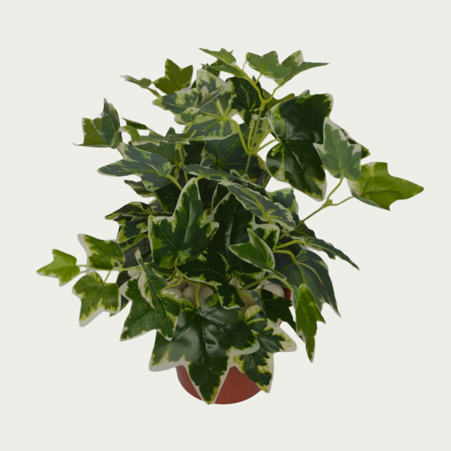 Detailed view of 1 Ft Ivy Bush Elegant Synthetic Home Plant – Elegant Faux Greenery for Any Setting – Shop Luxiplant showing realistic textures and colors.