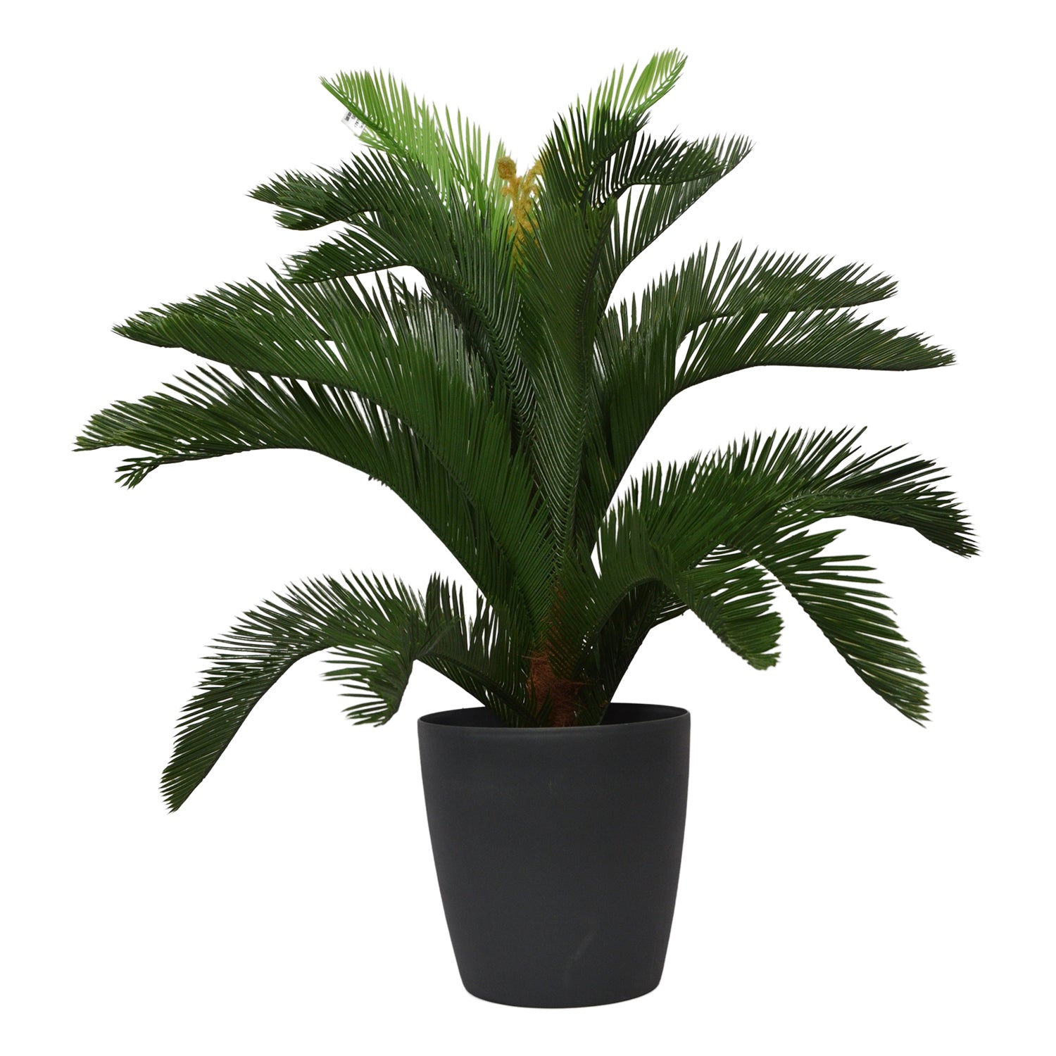 3 Ft Artificial Cycus Plant – Realistic Faux Tropical Greenery for Indoor Home, Office &amp; Tabletop Décor