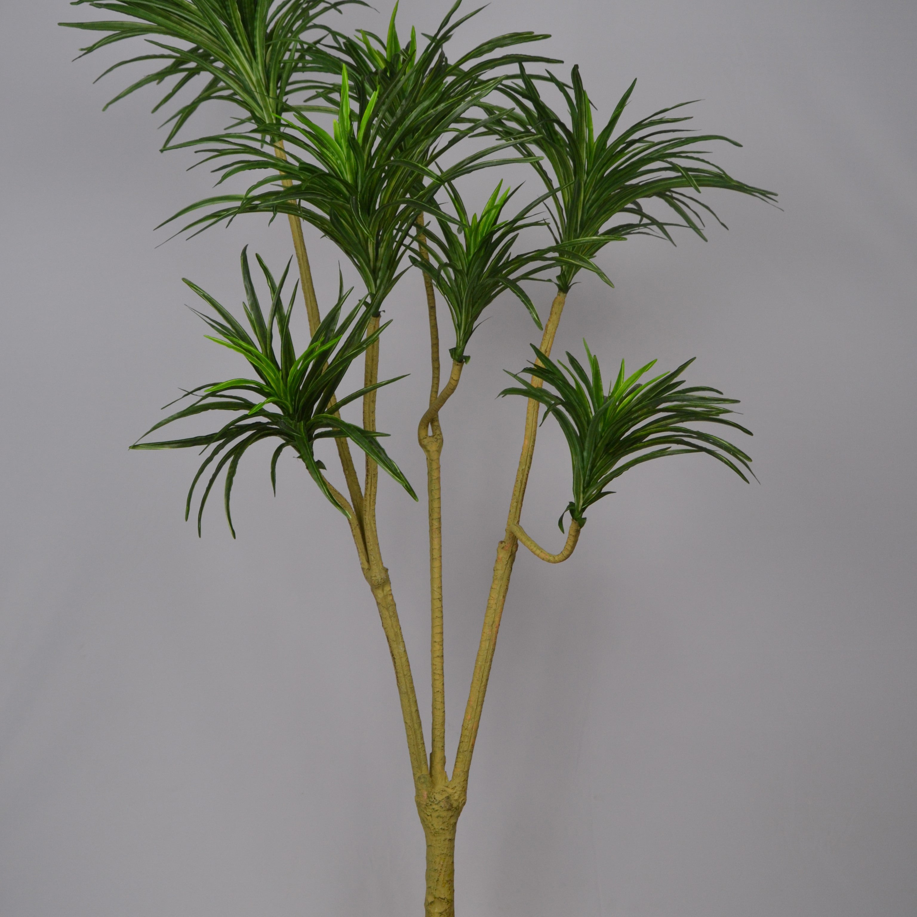 5 Ft Artificial Dracaena Plant – Tall Faux Indoor Greenery with Variegated Leaves for Home, Office &amp; Corner Décor