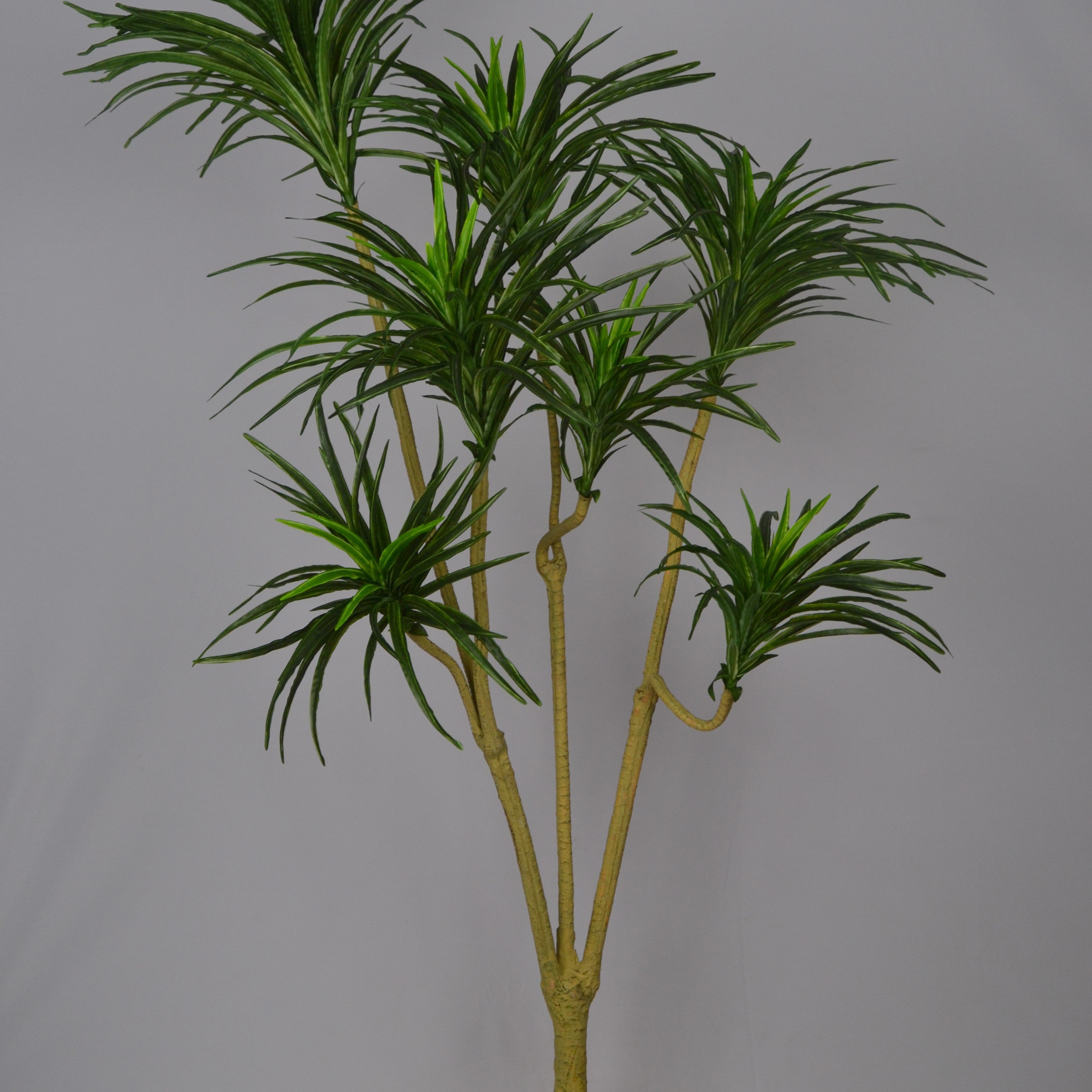 5 Ft Artificial Dracaena Plant – Tall Faux Indoor Greenery with Variegated Leaves for Home, Office &amp; Corner Décor