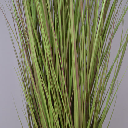 4 Ft Artificial Grass Plant – Lifelike Faux Greenery with Natural Blade Texture for Indoor Home, Office &amp; Modern Décor