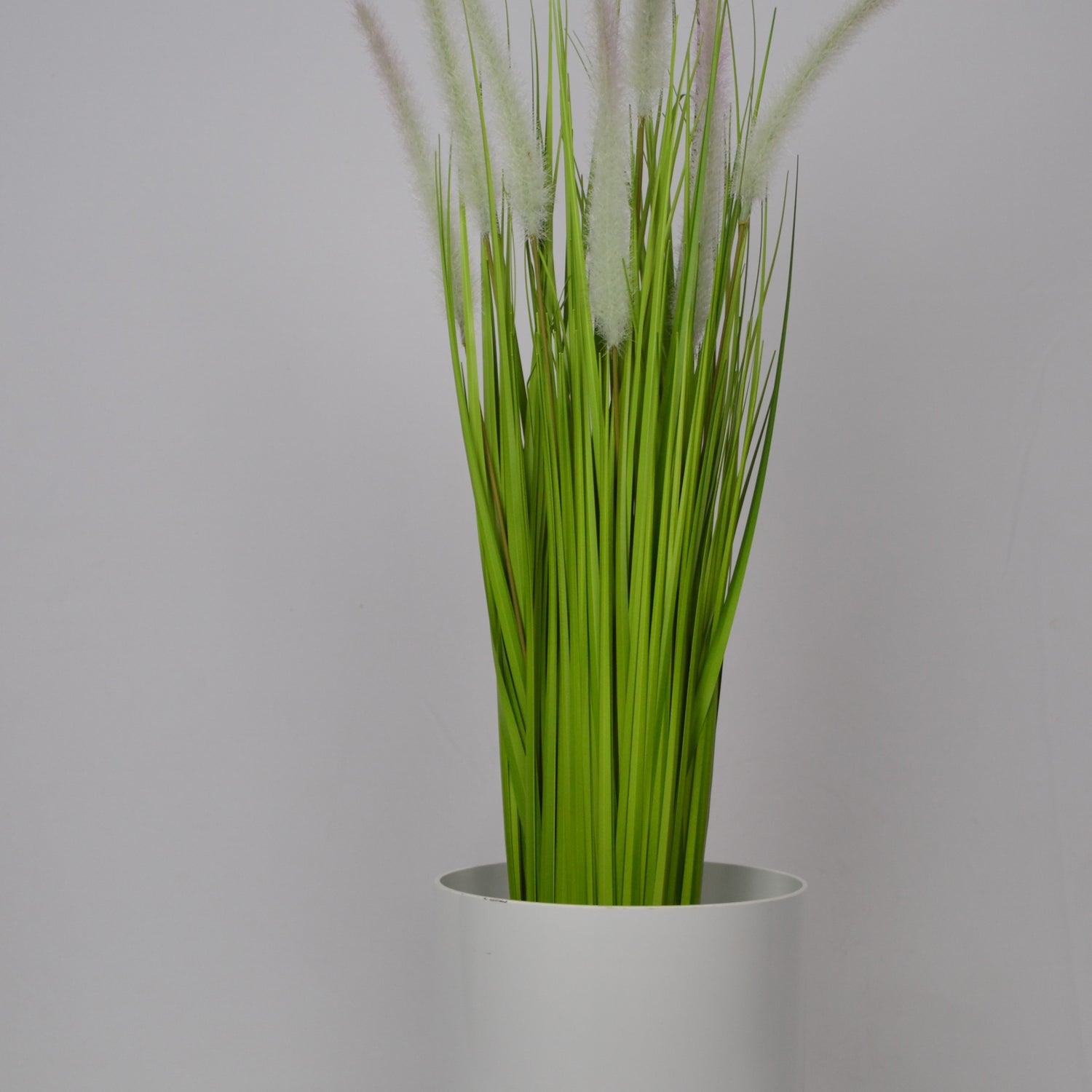 3 Ft Artificial Grass Plant – Compact Faux Greenery with Realistic Blades for Indoor Home, Office &amp; Shelf Décor