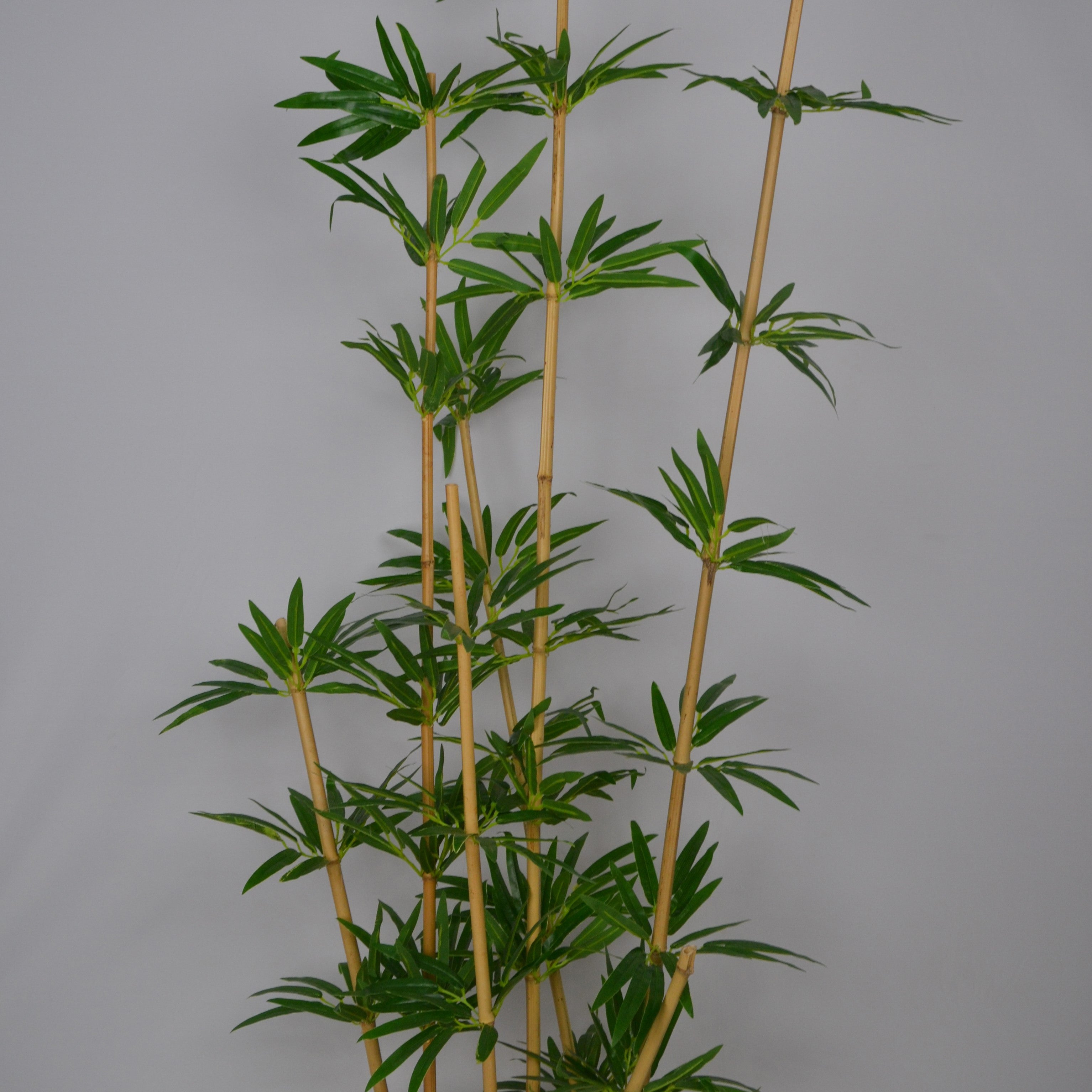 5 Ft Artificial Bamboo Plant Arrangement – Tall Faux Indoor Tree with Natural Green Leaves, Realistic Stalks &amp; Lush Foliage for Home, Office, Living Room &amp; Entryway Décor