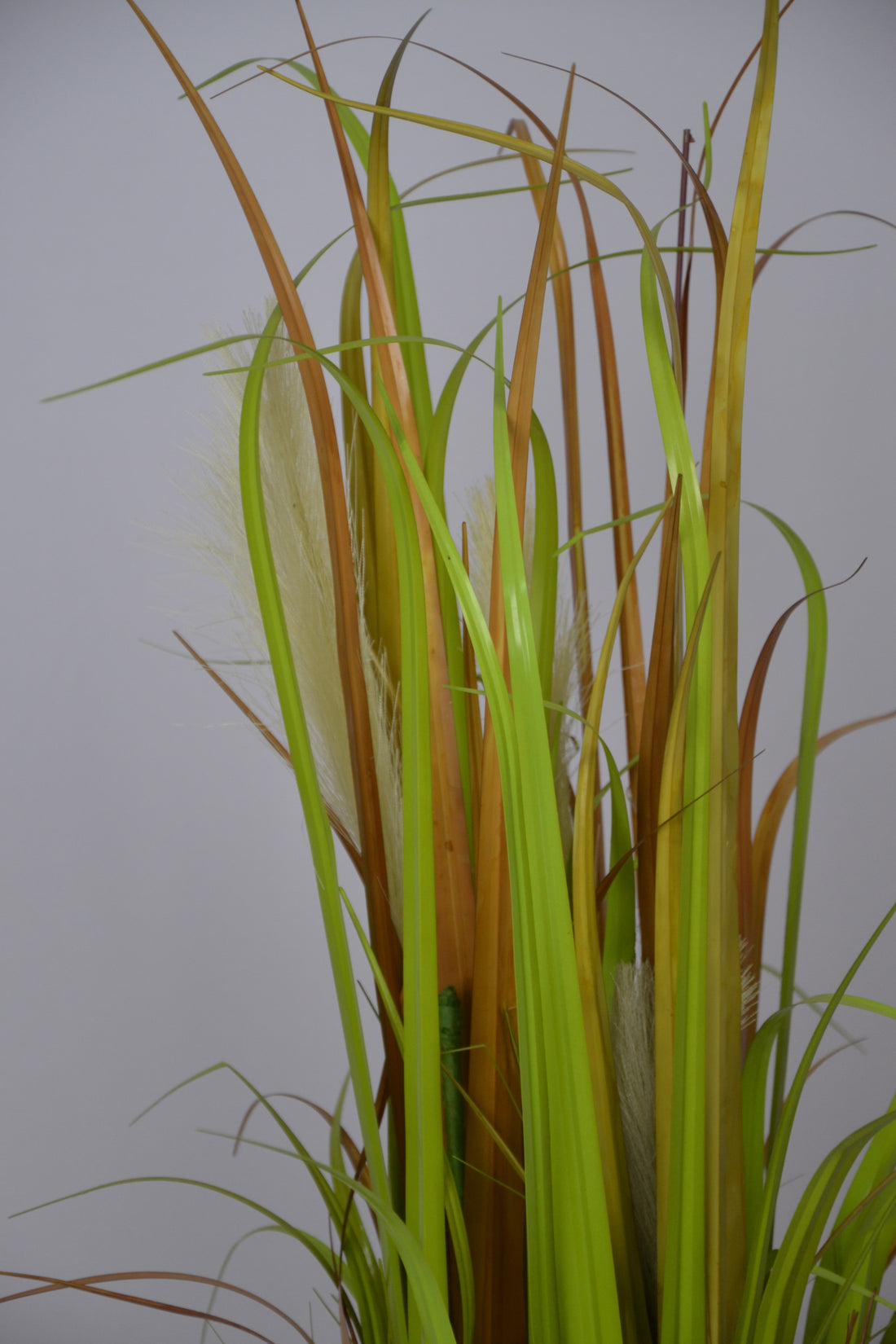 3 Ft Artificial Grass Plant – Sleek Faux Greenery with Realistic Blades for Indoor Home, Office &amp; Minimalist Décor