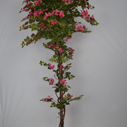 6 Ft Artificial Bougainvillea Plant – Tall Faux Flowering Tree with Vibrant Pink Blooms for Indoor Home, Office &amp; Event Décor