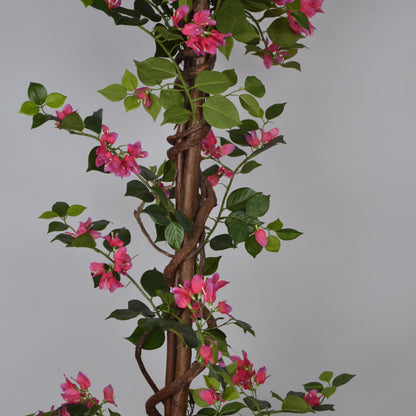 6 Ft Artificial Bougainvillea Plant – Tall Faux Flowering Tree with Vibrant Pink Blooms for Indoor Home, Office &amp; Event Décor