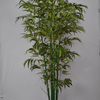5 Ft Artificial Bamboo Plant – Realistic Faux Indoor Tree with Lush Green Leaves for Home, Office &amp; Corner Décor