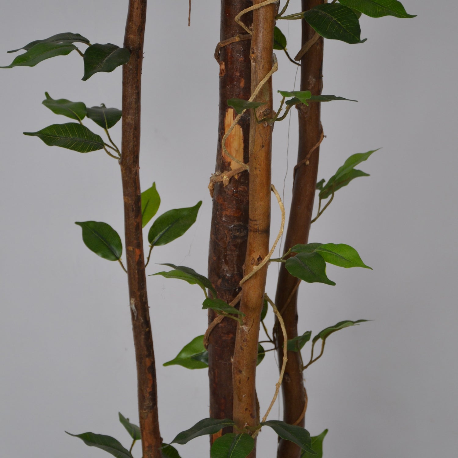 5 Ft Artificial Ficus Plant – Realistic Faux Indoor Tree with Lush Green Leaves for Home, Office &amp; Interior Décor