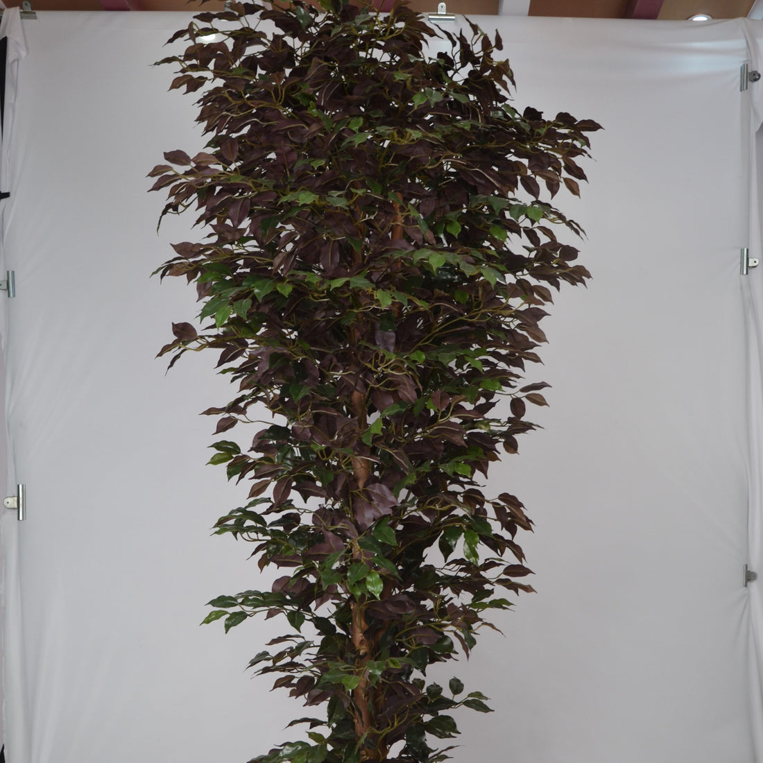 4 Ft Artificial Ficus Plant – Lifelike Faux Indoor Tree with Dense Green Leaves for Home, Office &amp; Corner Décor