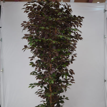 4 Ft Artificial Ficus Plant – Lifelike Faux Indoor Tree with Dense Green Leaves for Home, Office &amp; Corner Décor
