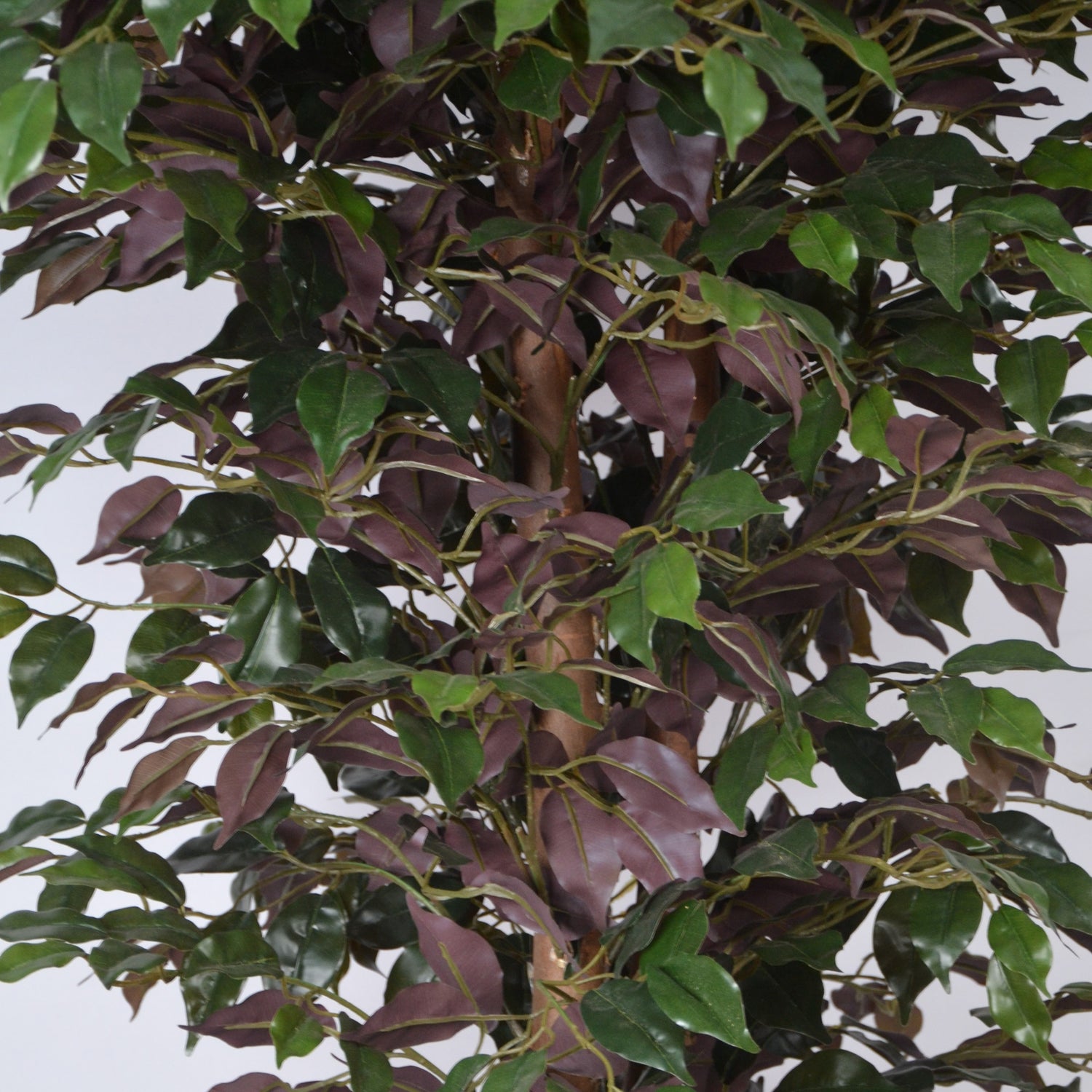 4 Ft Artificial Ficus Plant – Lifelike Faux Indoor Tree with Dense Green Leaves for Home, Office &amp; Corner Décor