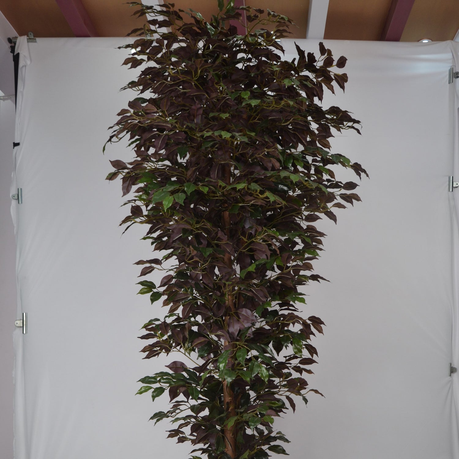 4 Ft Artificial Ficus Plant – Lifelike Faux Indoor Tree with Dense Green Leaves for Home, Office &amp; Corner Décor