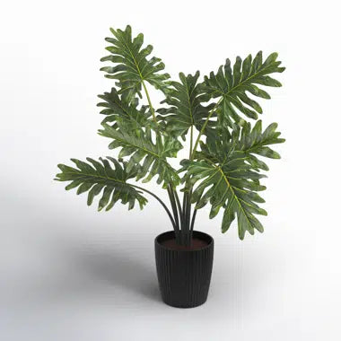 Lifelike Artificial Split Philodendron – Perfect for Home &amp; Office Decor