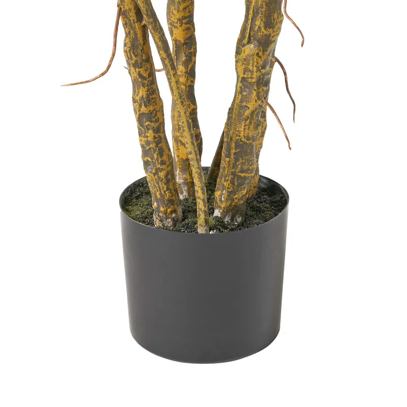 Lifelike 5ft Faux Monstera Plant with realistic foliage