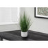 1 Ft Monarch Specialties Artificial Plant 21 inch Tall Grass Indoor Faux Fake Table Greenery Potted Real Touch Decorative Green Grass White Pot – perfect for modern home decor