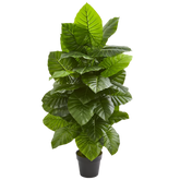 4 Ft Nearly Natural 4-ft Taro Artificial Plant – perfect for modern home decor