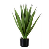 2 Ft Nearly Natural 28-in Artificial Agave Plant – ideal for indoor botanical themes