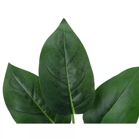 2 Ft Monarch Specialties Artificial Plant 17 inch Tall Aureum Indoor Faux Fake Table Greenery Potted Real Touch Decorative Green Leaves White Pot 4 out of 5 stars with 1 reviews 1 – ideal for indoor botanical themes