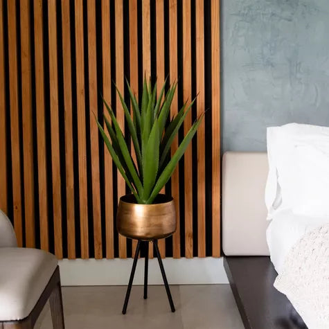 2 Ft Nearly Natural 28-in Artificial Agave Plant – perfect for modern home decor