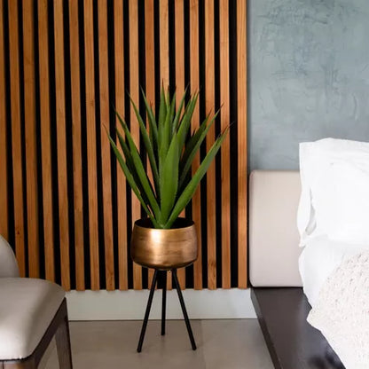 2 Ft Nearly Natural 28-in Artificial Agave Plant – perfect for modern home decor